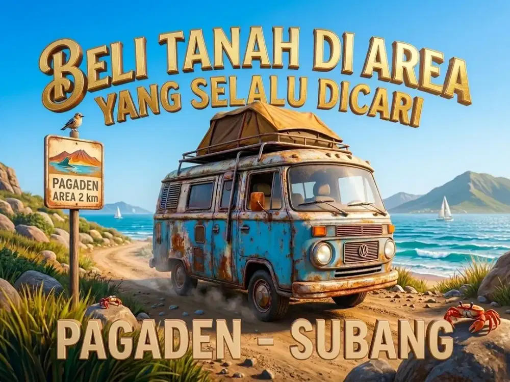 JUAL TANAH DI PAGADEN, SUBANG, JAWA BARAT.