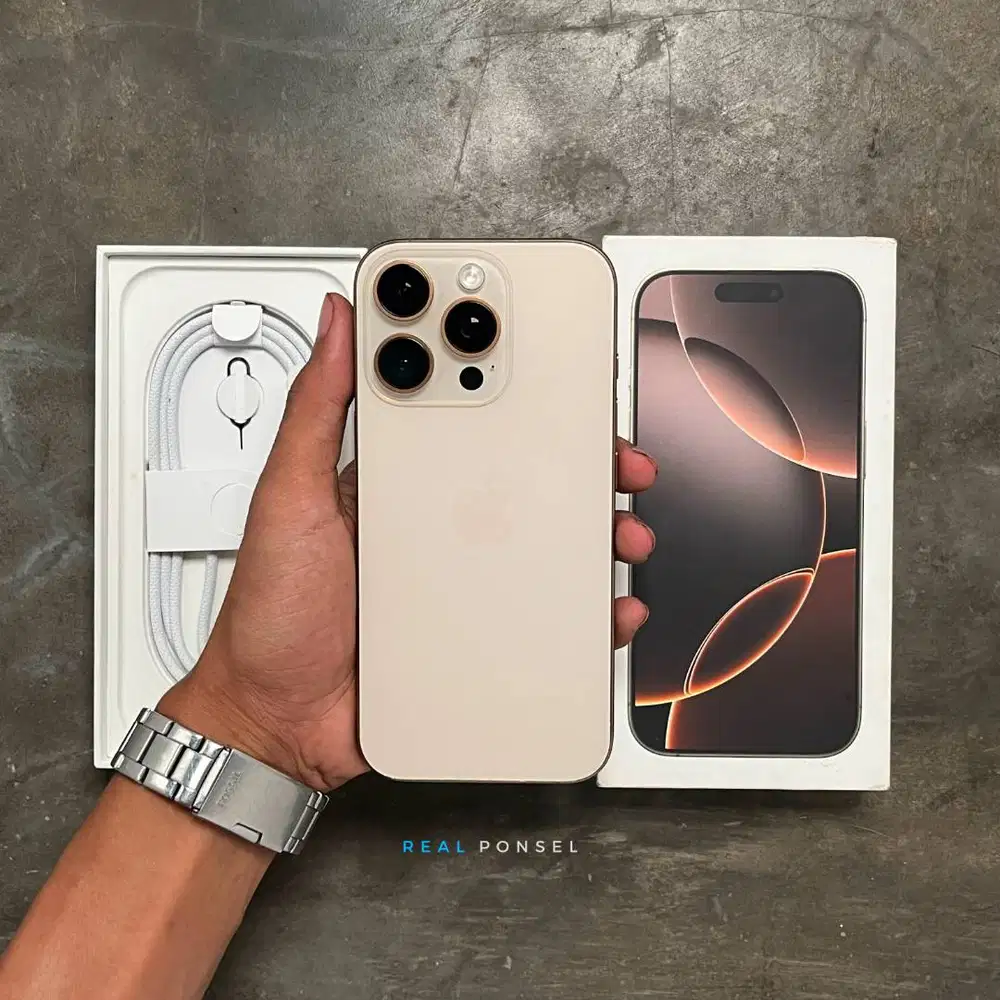 iPhone 16 Pro 256 Beacukai seperti iBox Dessert