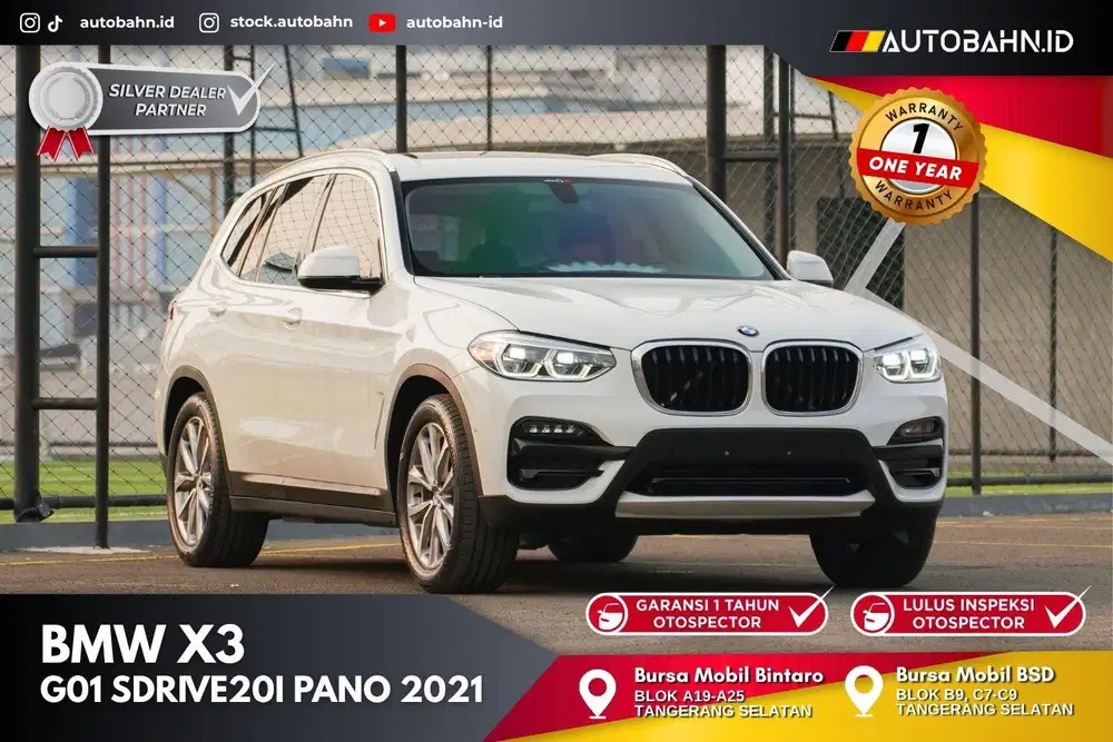 BMW X3 sDrive20i G01 2021 Panoramic