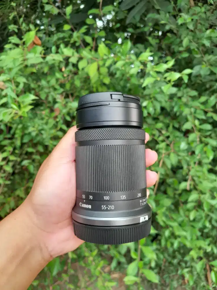 LENSA CANON RF 55 210MM IS STM
 LIKE NEW