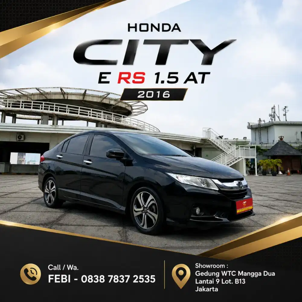 Honda City E RS 1.5 AT Matic 2016 Terawat