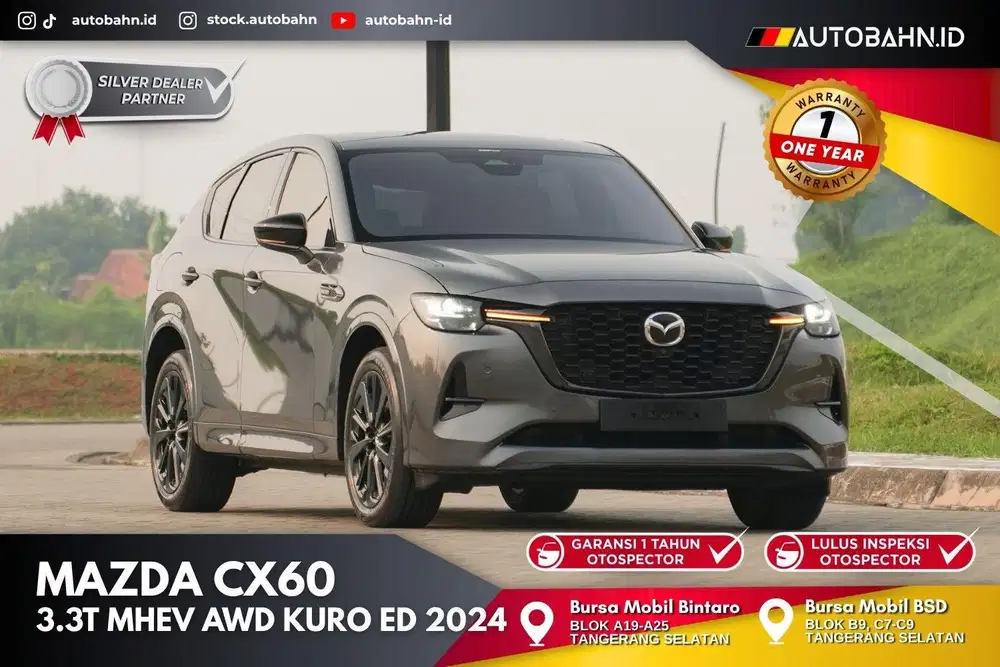 Mazda CX-60 Kuro Edition AWD 3.3 Turbo MHEV 2024