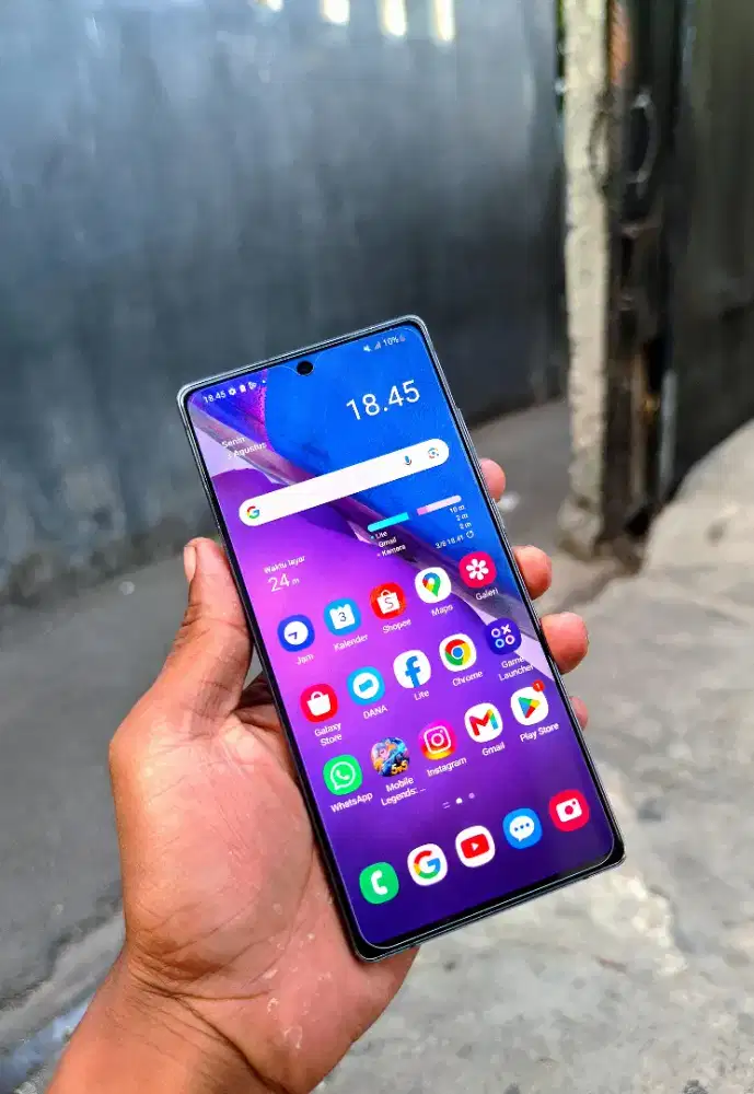 Samusng note 20 no minus apik siap pakai