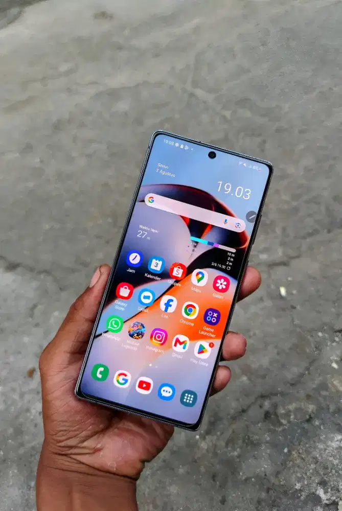 Samusng note 20 no minus apik siap pakai