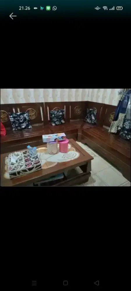 jual cepat kursi jati