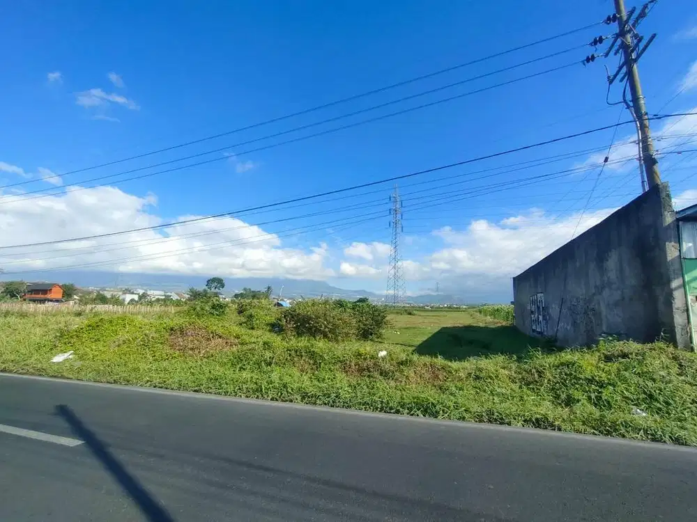 Tanah Lahan Poros Jalan Dekat Kampus Unisma Cocok Untuk Cluster Kost