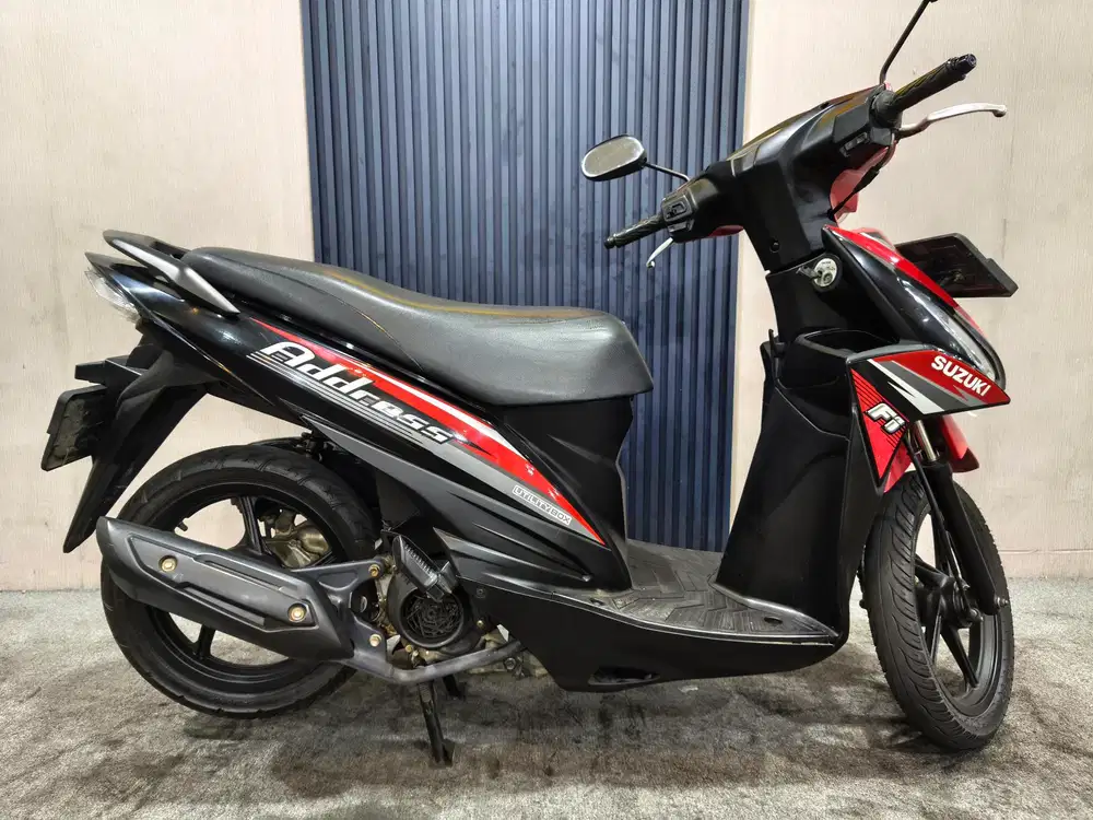 Suzuki Address 125 merah 2016 istimewa mulus terawat siap pakai...
