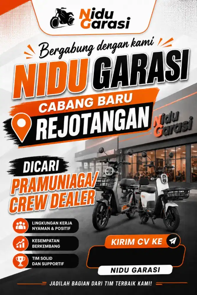 Lowongan pekerjaan Crew Dealer