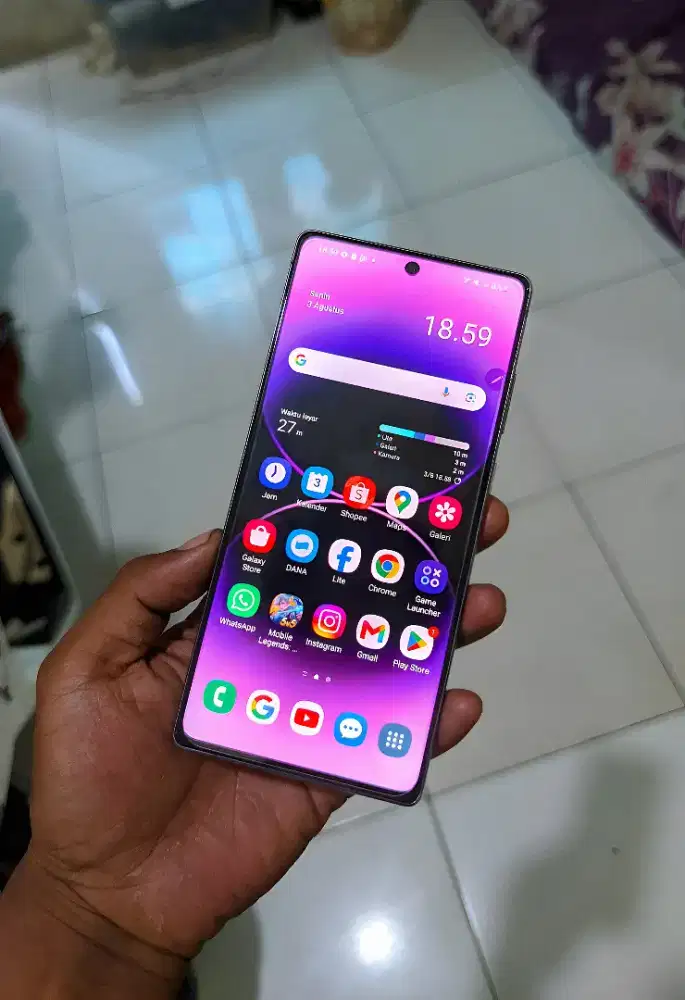 Samusng note 20 no minus apik siap pakai