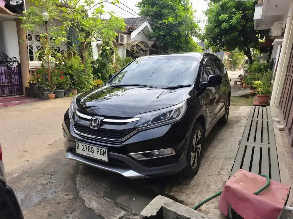 Honda CR-V CRV Prestige Sunroof 2400cc Matic AT Tahun 2015 Hitam, 2014