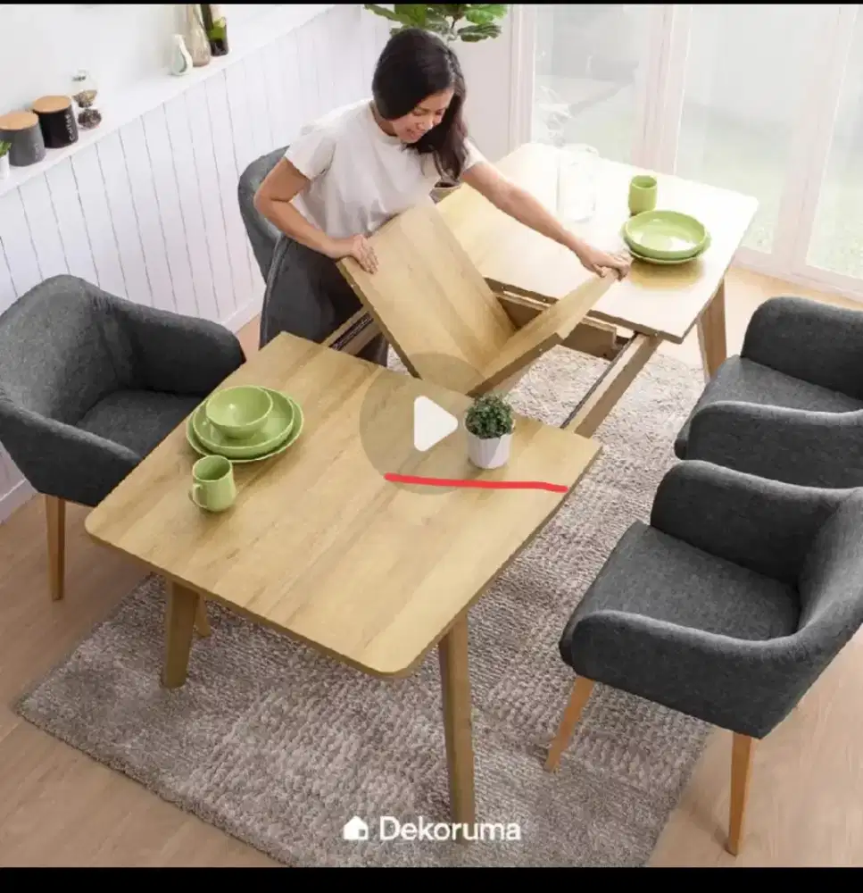 Meja Makan Minimalis Setsu Dekoruma