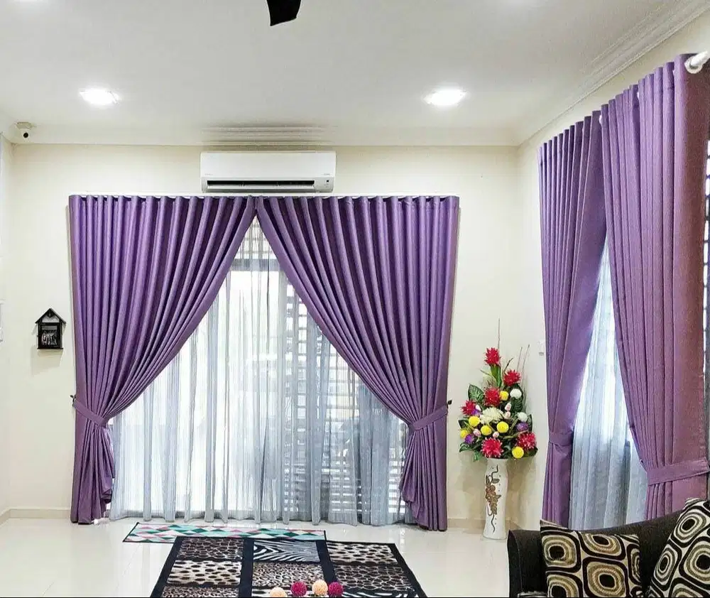 Jual gorden jendela model terbaru gorden pintu blackout gorden kantor