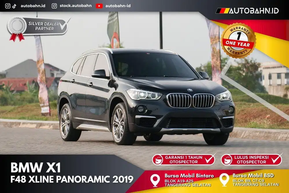 Heavy Duty! BMW X1 F48 XLine 2019 Panoramic Black 220i c200 gla200