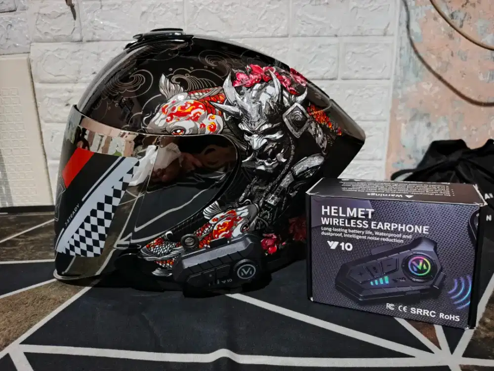 JS ARMOR SAMURAI BLACK GLOSSY