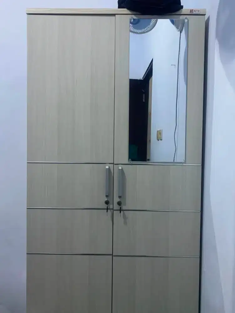 Jual Lemari Kayu 2 pintu