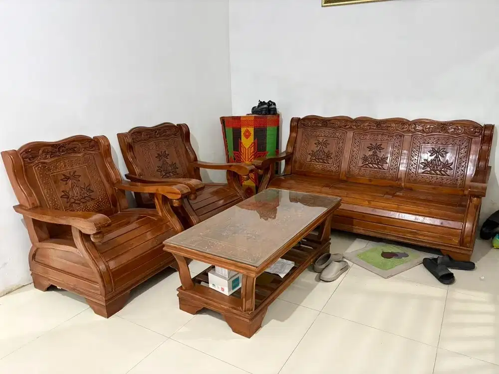 Dijual Murah Kursi Tamu Jati Jepara
