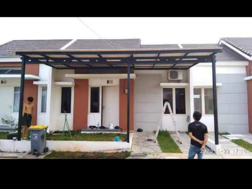 Kanopi bajaringa atap alderon