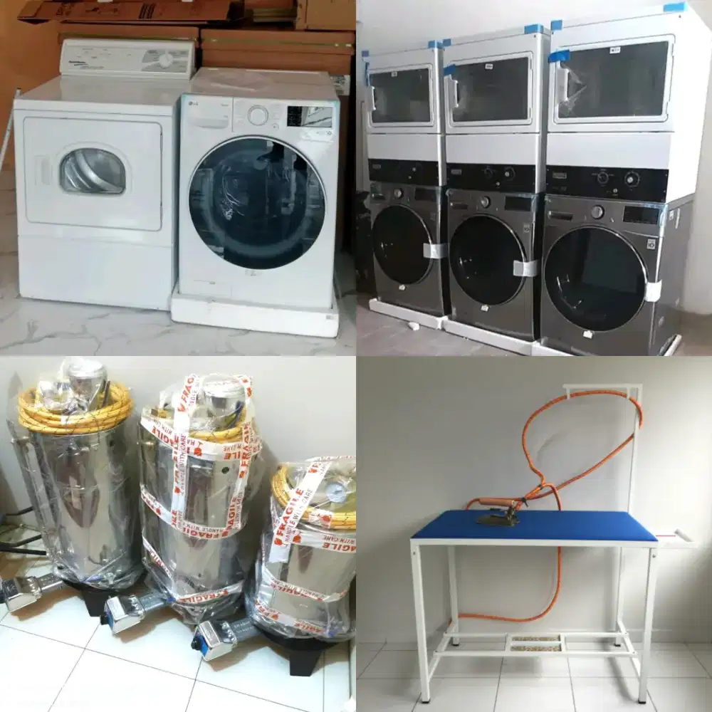Mesin laundry - paket lengkap usaha laundry
