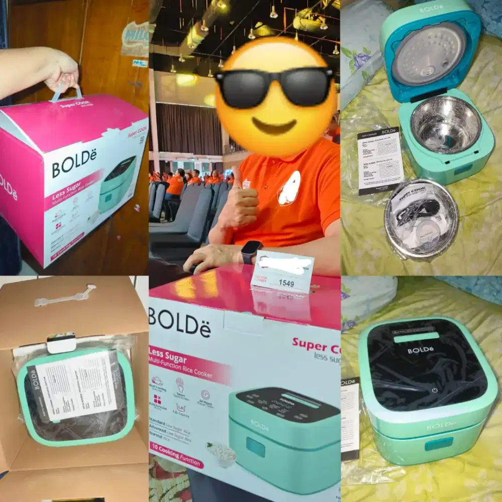 JUAL RICE COOKER BOLDE  1,2 L