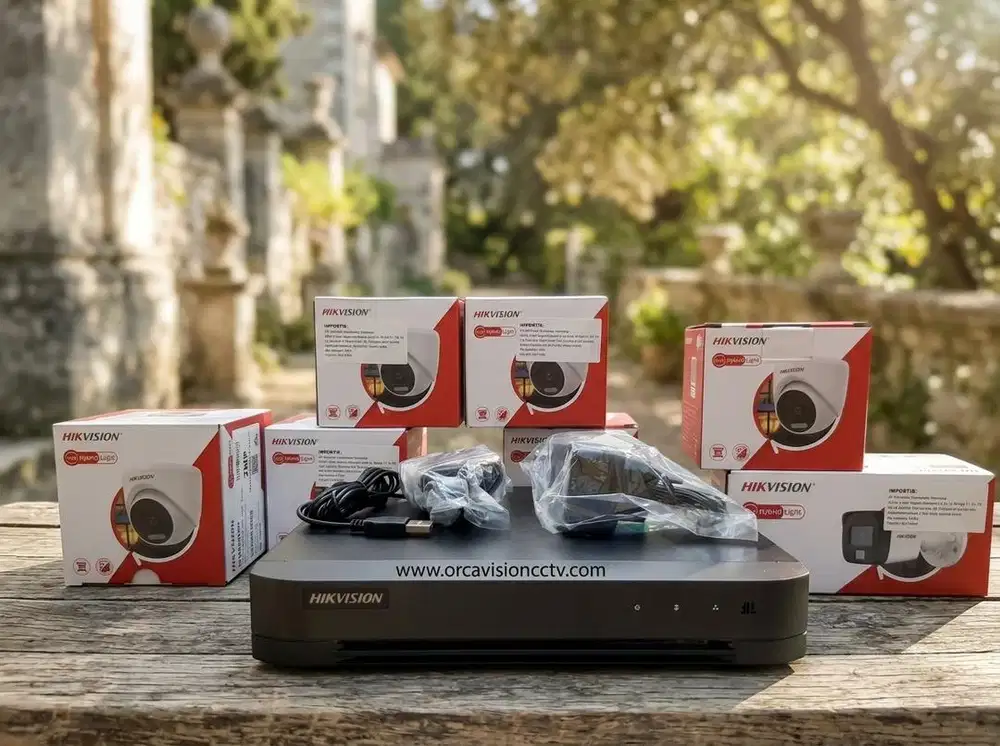 paket cctv murah hikvision smart light hybrid jamin jernih