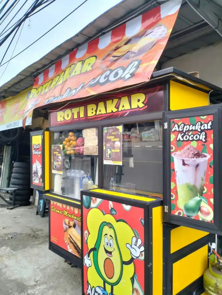 GEROBAK ROTI BAKAR