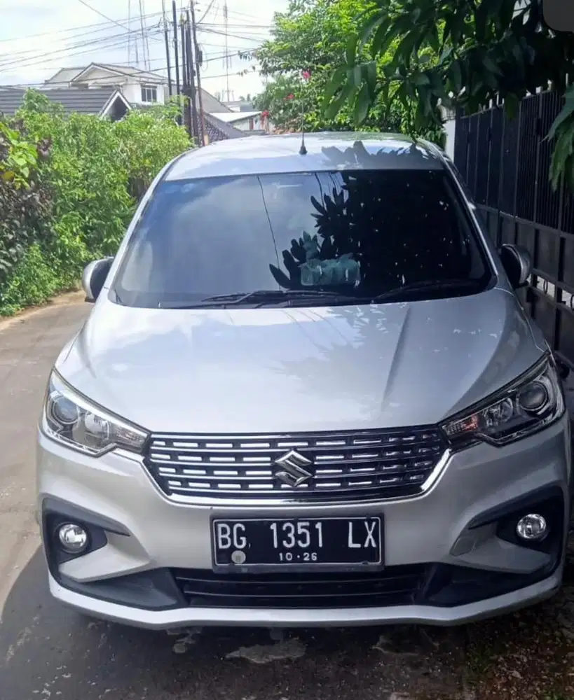 jual ertiga GX AT 2021 tgn 1 silver