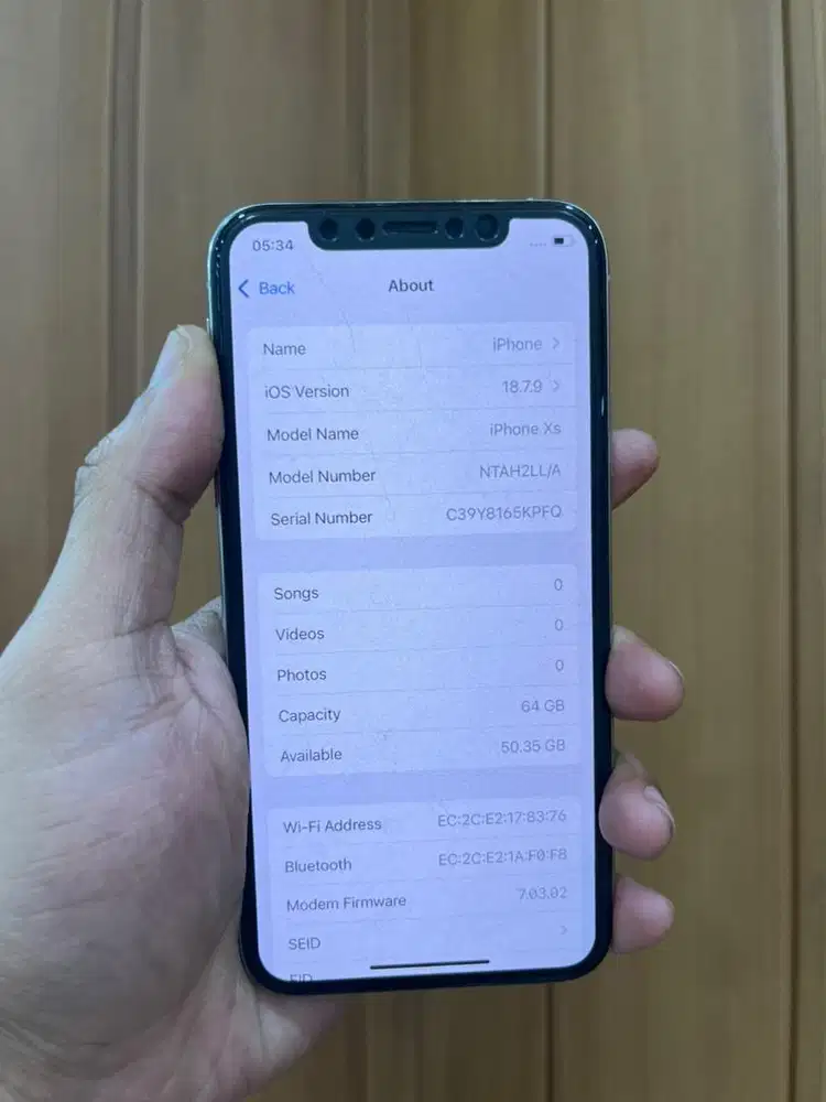 iphone xs 64gb inter permanen