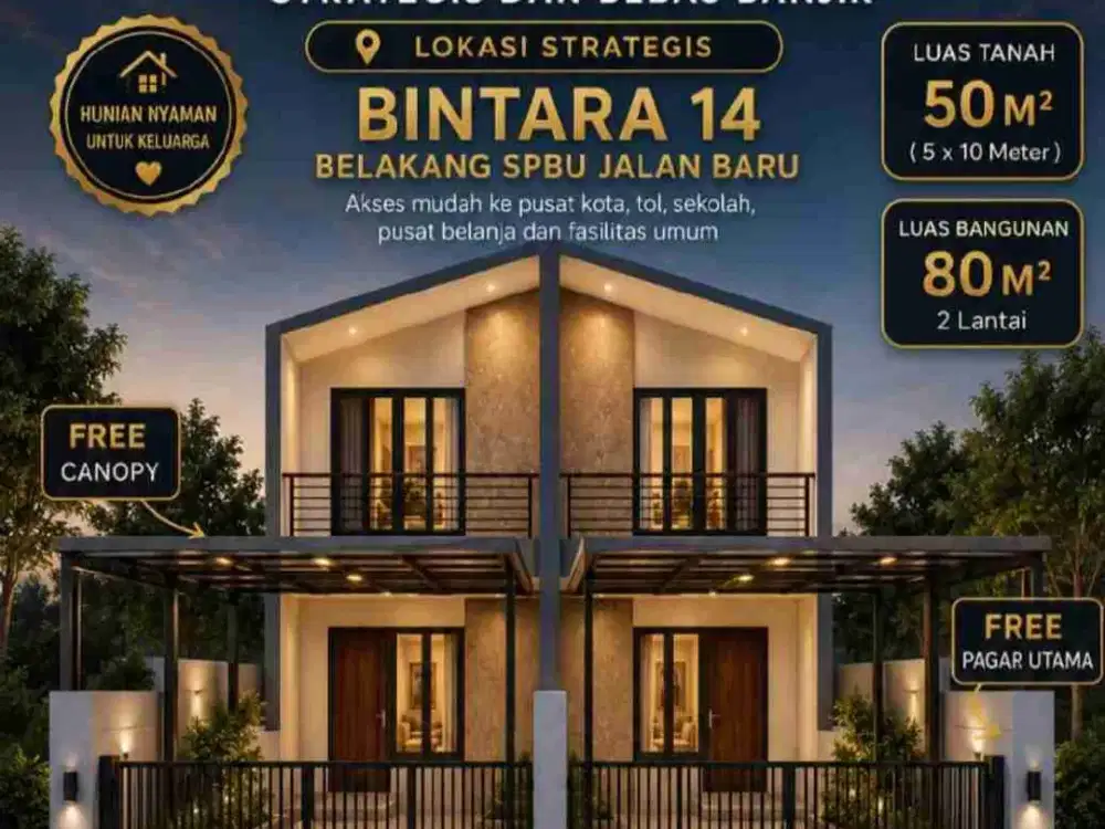 Rumah Murah di Bintara Bekasi Barat