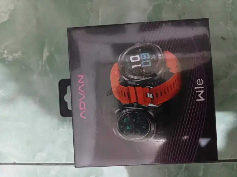 Advan smartwatch w1e warna black