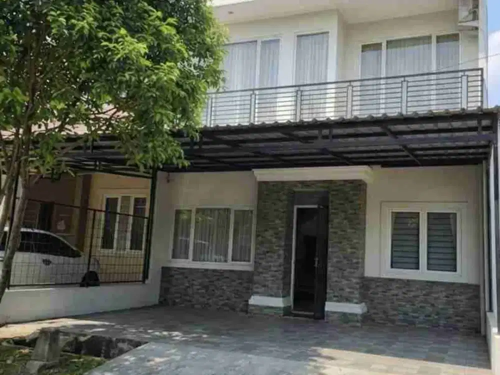 Rumah Furnished Taman Besakih Sentul City View Gunung Sejuk Alami Serasa Villa