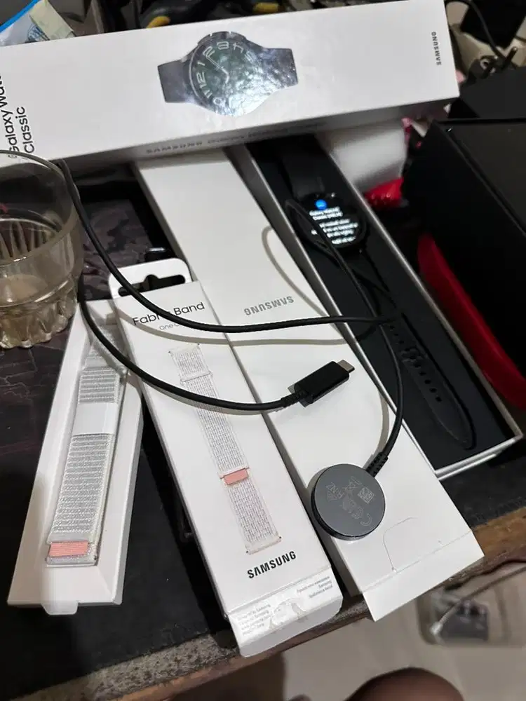 samsung watch6 classic 47mm sein fullset ori