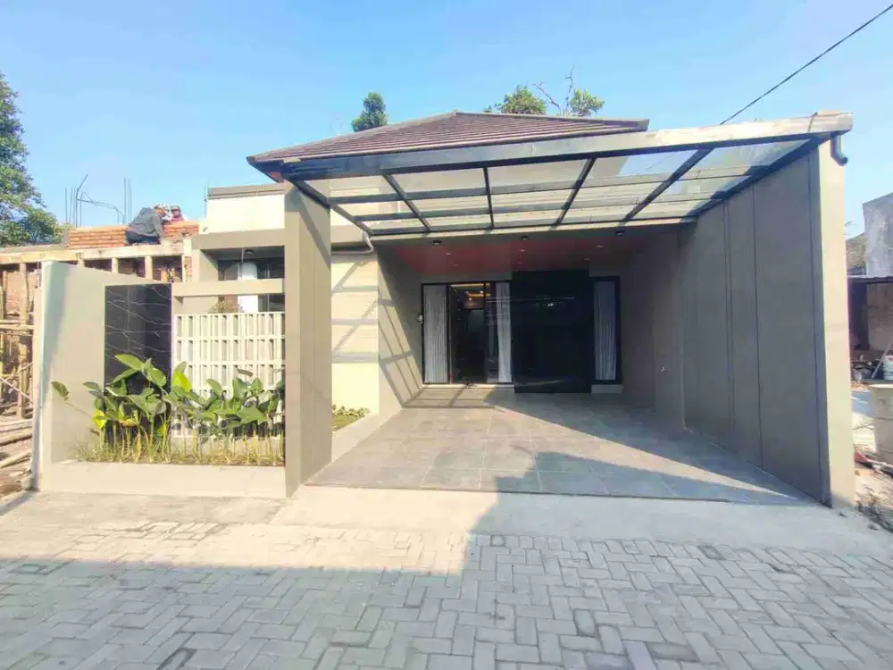 RUMAH BARU FULL FURNISHED DI RANDUSARI PURWOMARTANI KALASAN SLEMAN