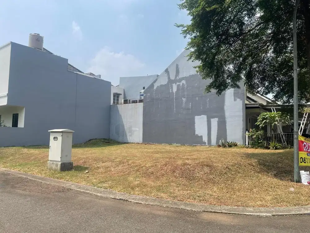 Tanah Kavling Hoek Citraland Cileungsi 185 m2