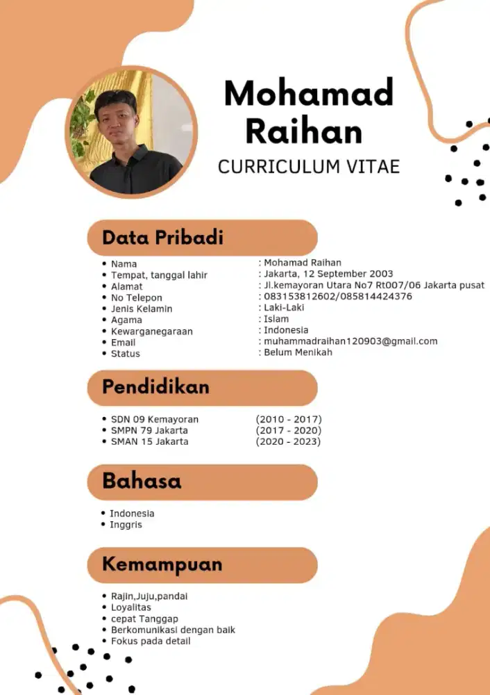 Info loker pak/bu