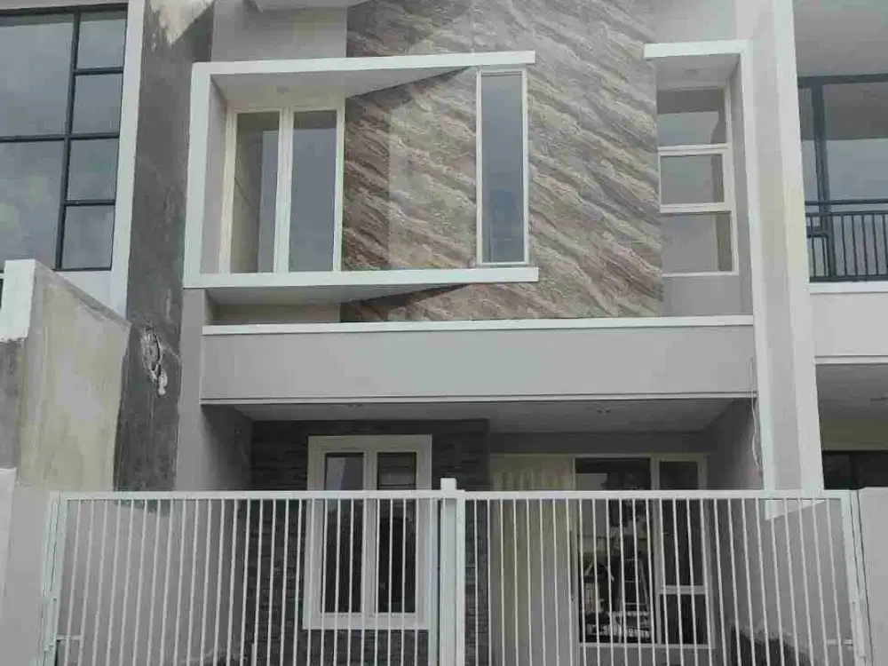 DIJUAL RUMAH MODERN MINIMALIS (BARU GRESS), PANTAI MENTARI, type A