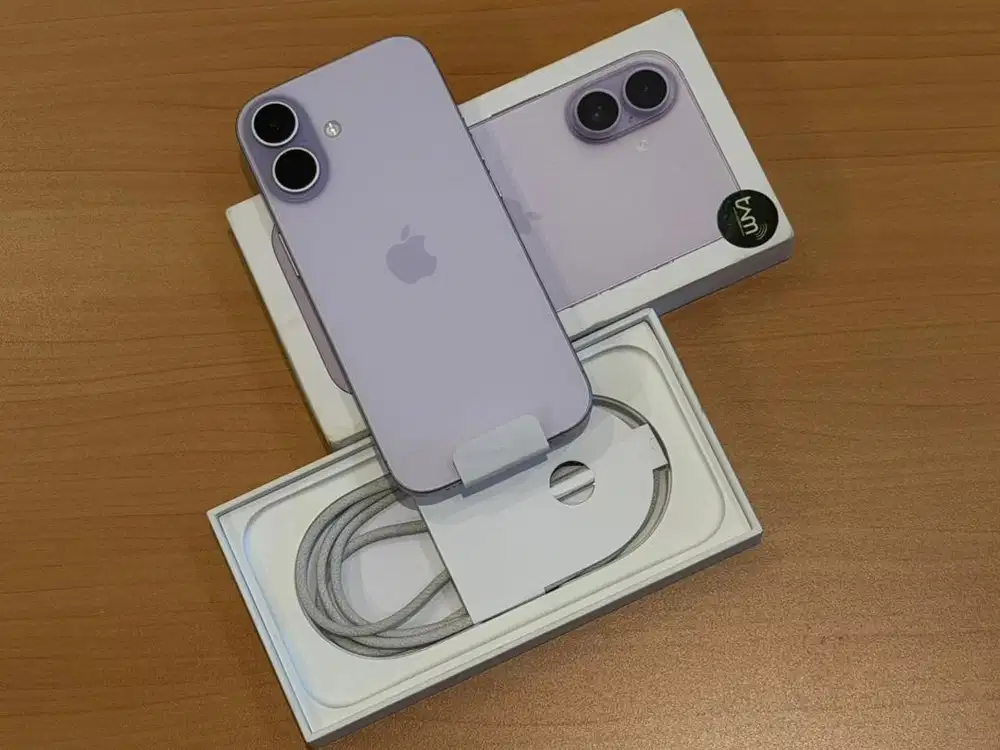 iPhone 17 256GB iBox BH99% Lavender Garansi 2027