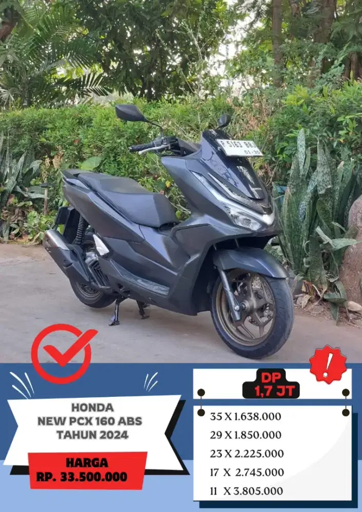 Honda PCX 160 ABS Tahun 2024 Gress