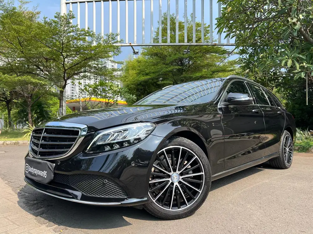 KM.16.000 C200 ESTATE STATION WAGON 2020/2019 BLACK TDP100JT