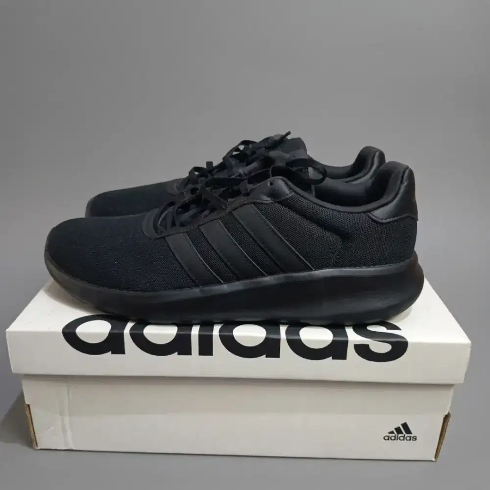 Sepatu Adidas Lite Racer 3.0 Black Original Like new