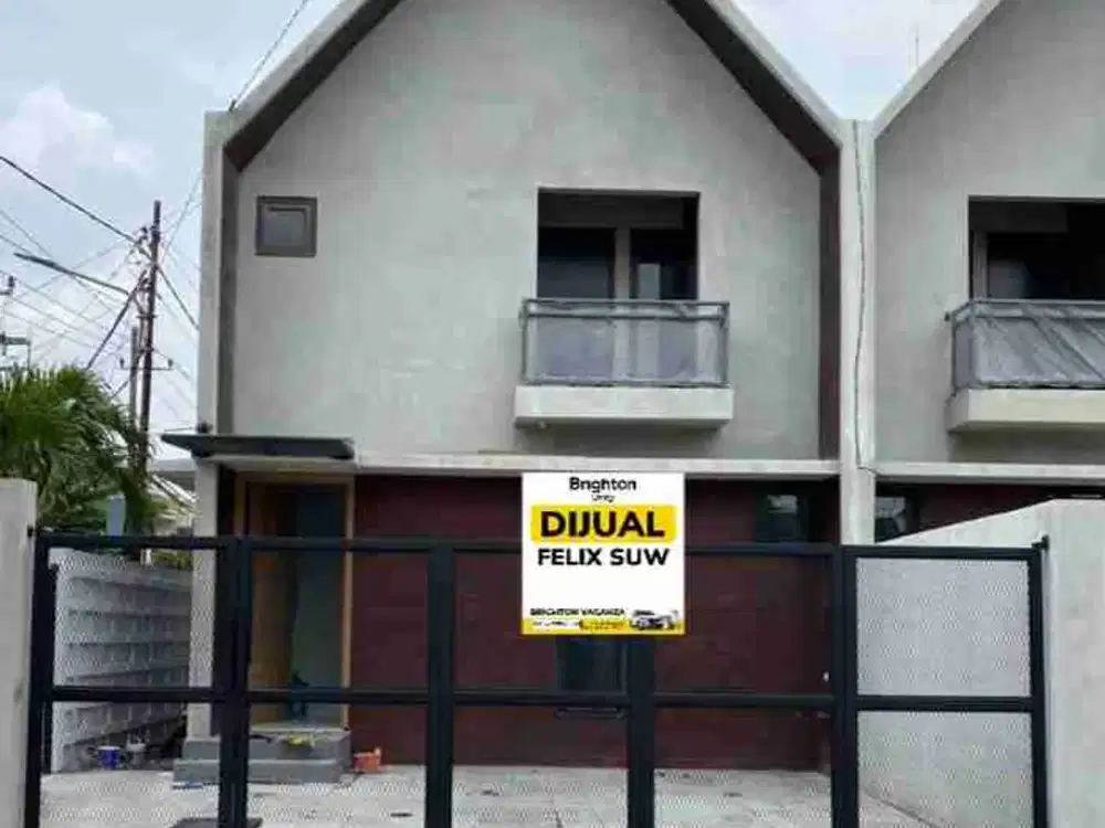 Jual Rumah Baru 2 lt Scandinavian @ Kutisari Indah Utara