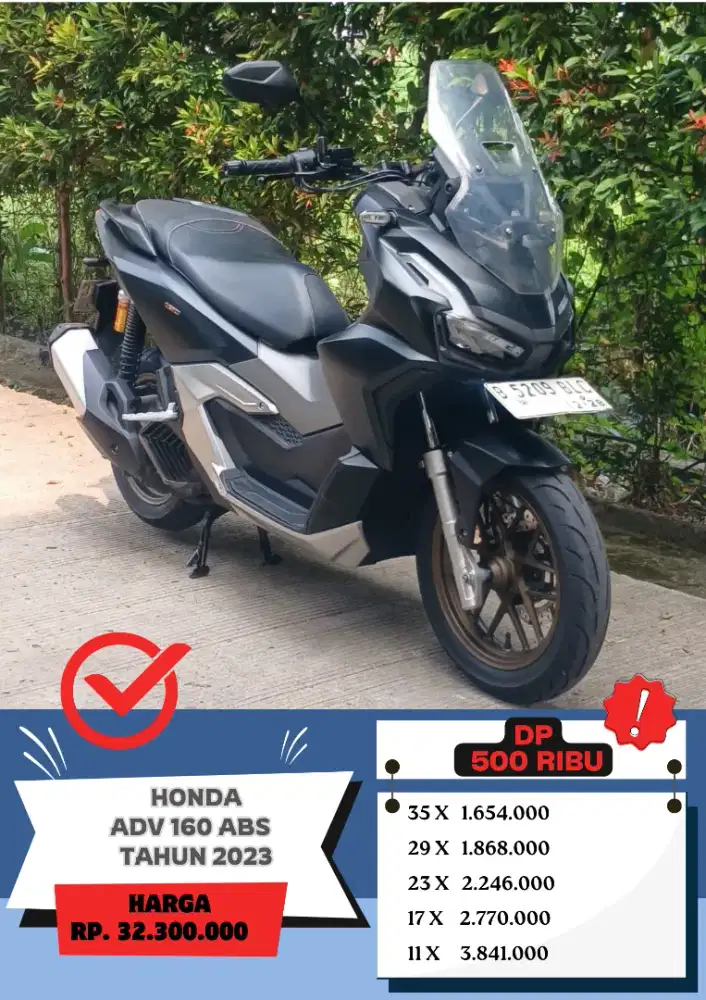 Honda ADV 160 ABS Tahun 2023 DP 500Ribu