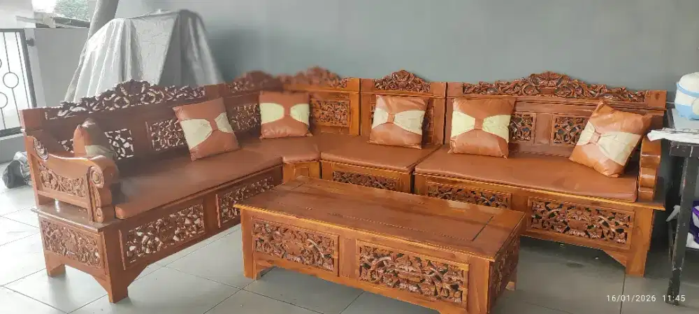 Jual bangku kayu