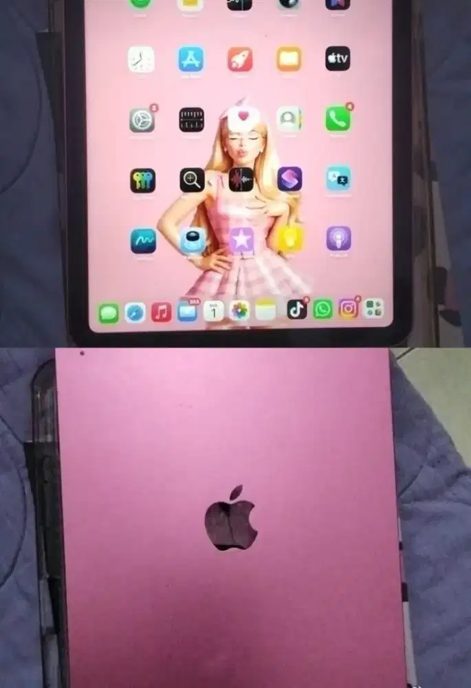 Jual cepat i pad gen 11 pink i box 128