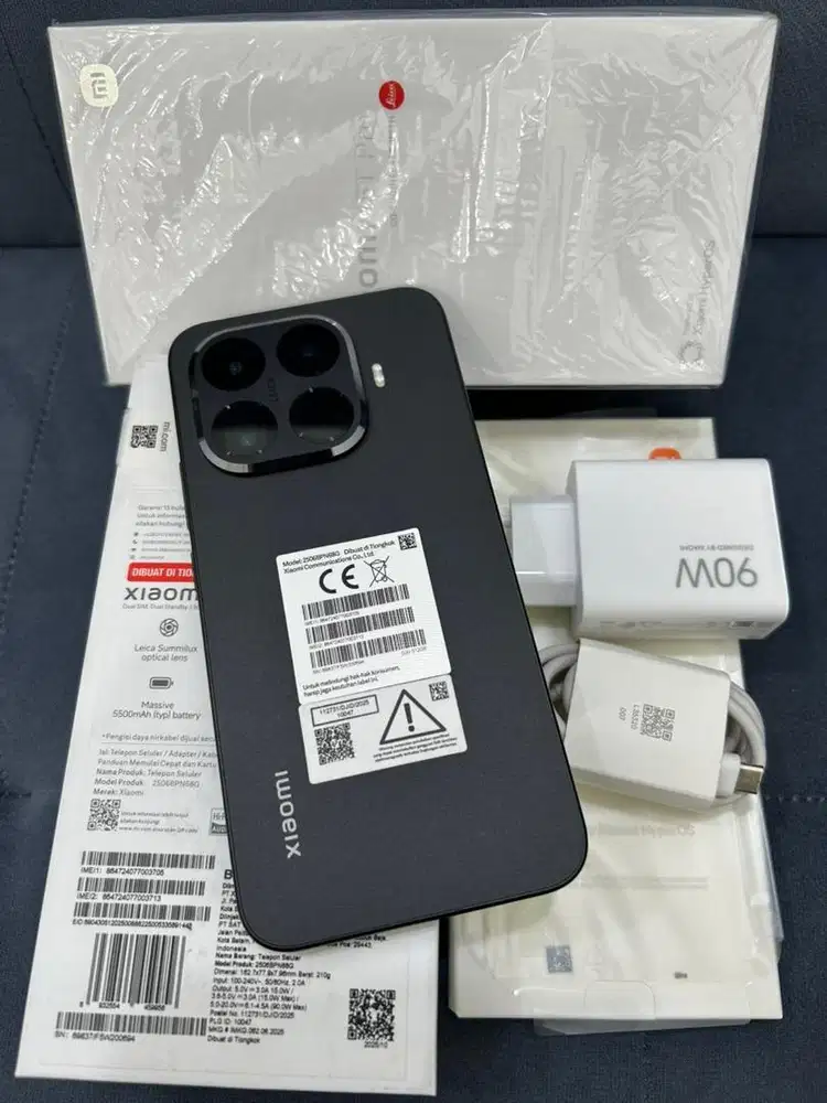 Xiaomi Mi 15T Pro , Black , 12+6/512GB Resmi