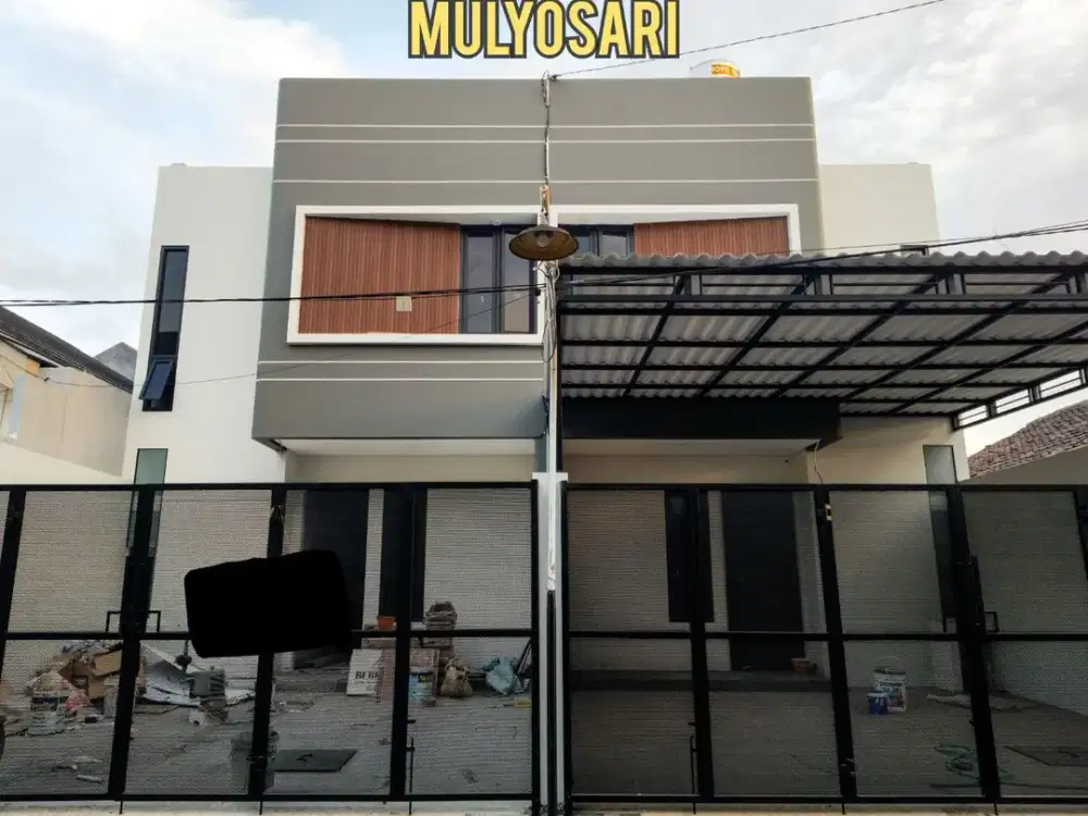 SISA 1 UNIT BARU GRESS RUMAH MULYOSARI UTARA SURABAYA TIMUR. DEKAT SUTOREJO, PAKUWON CITY, DHARMAHUSADA, GALAXY MALL, WISMA PERMAI, ITS, UNAIR,UWK