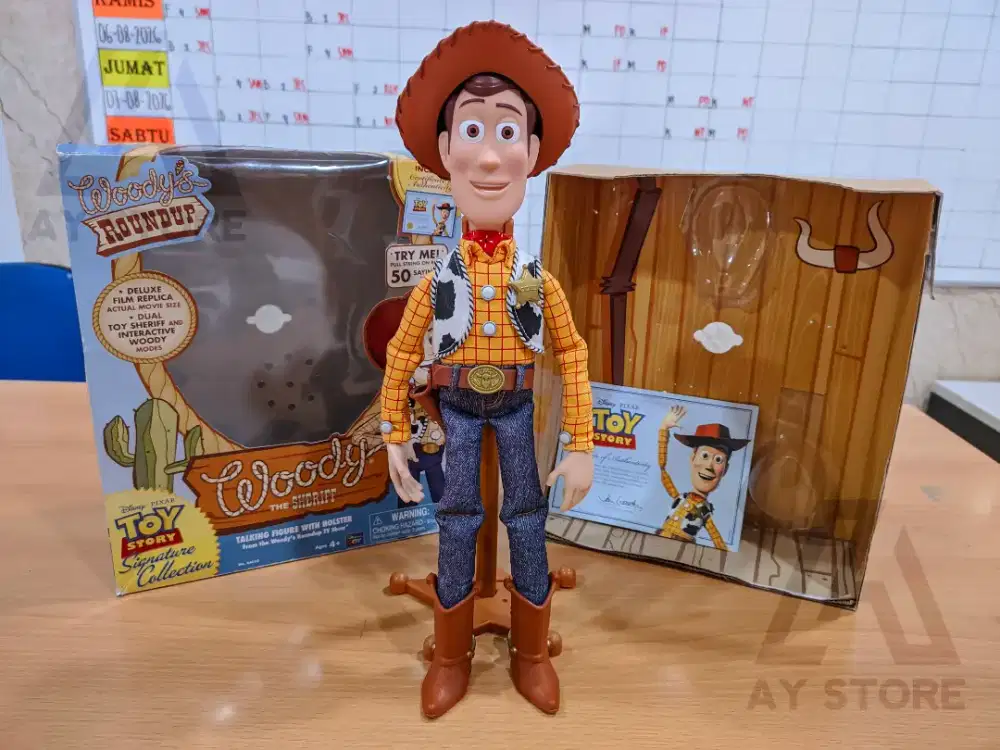 Woody toy story Thinkway toys signature collection