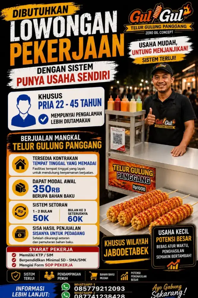 Dibutuhkan segera