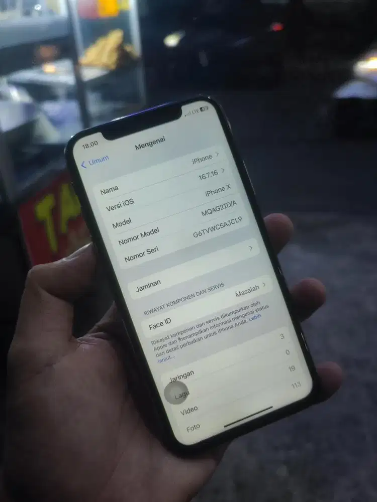 Iphone X 256Gb ibox