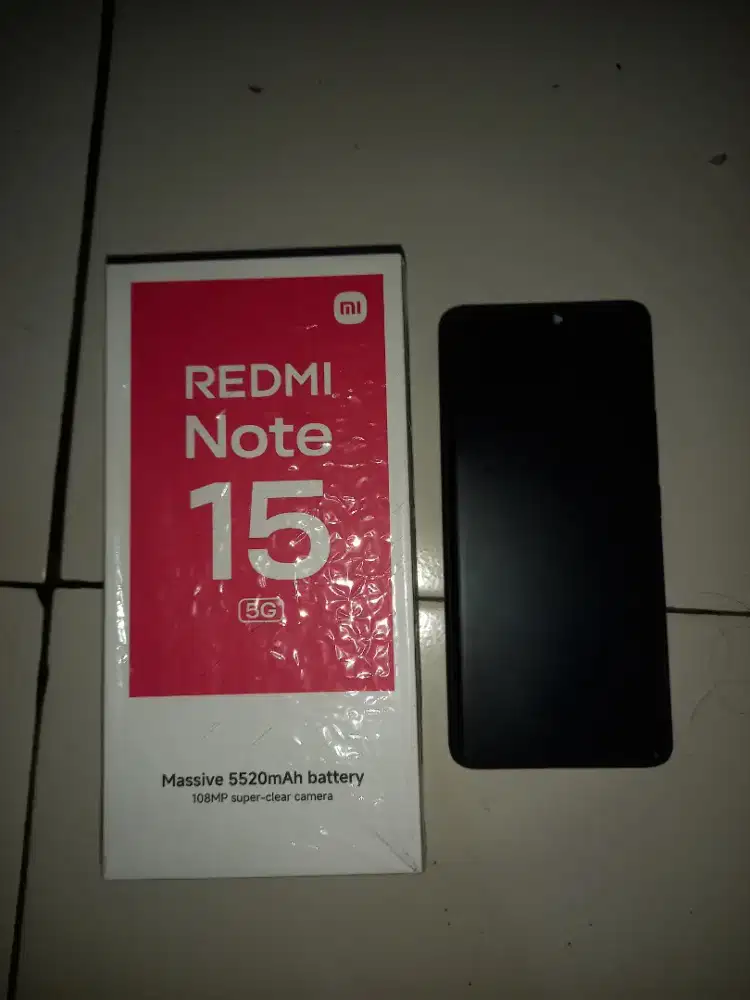 jual hp redmi note 15 5g 8/256 gb