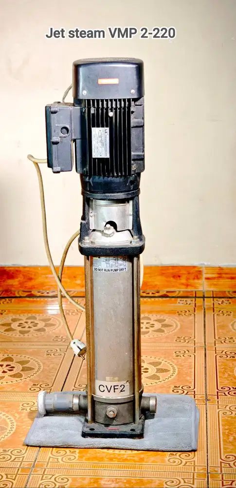 POMPA JET STEAM CAR WASH VMP 220 & TABUNG SNOW STAINLESS 31 LITER